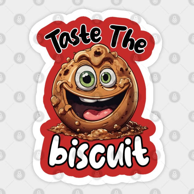 Taste the biscuit Sticker by Fadedstar